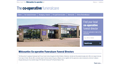 Desktop Screenshot of coopfunerals.co.uk